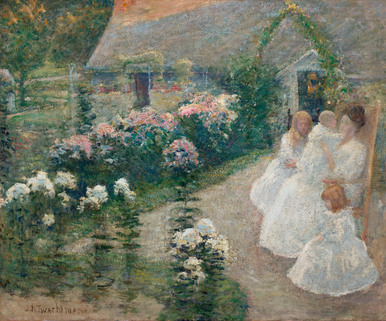 Na terase od John Henry Twachtman