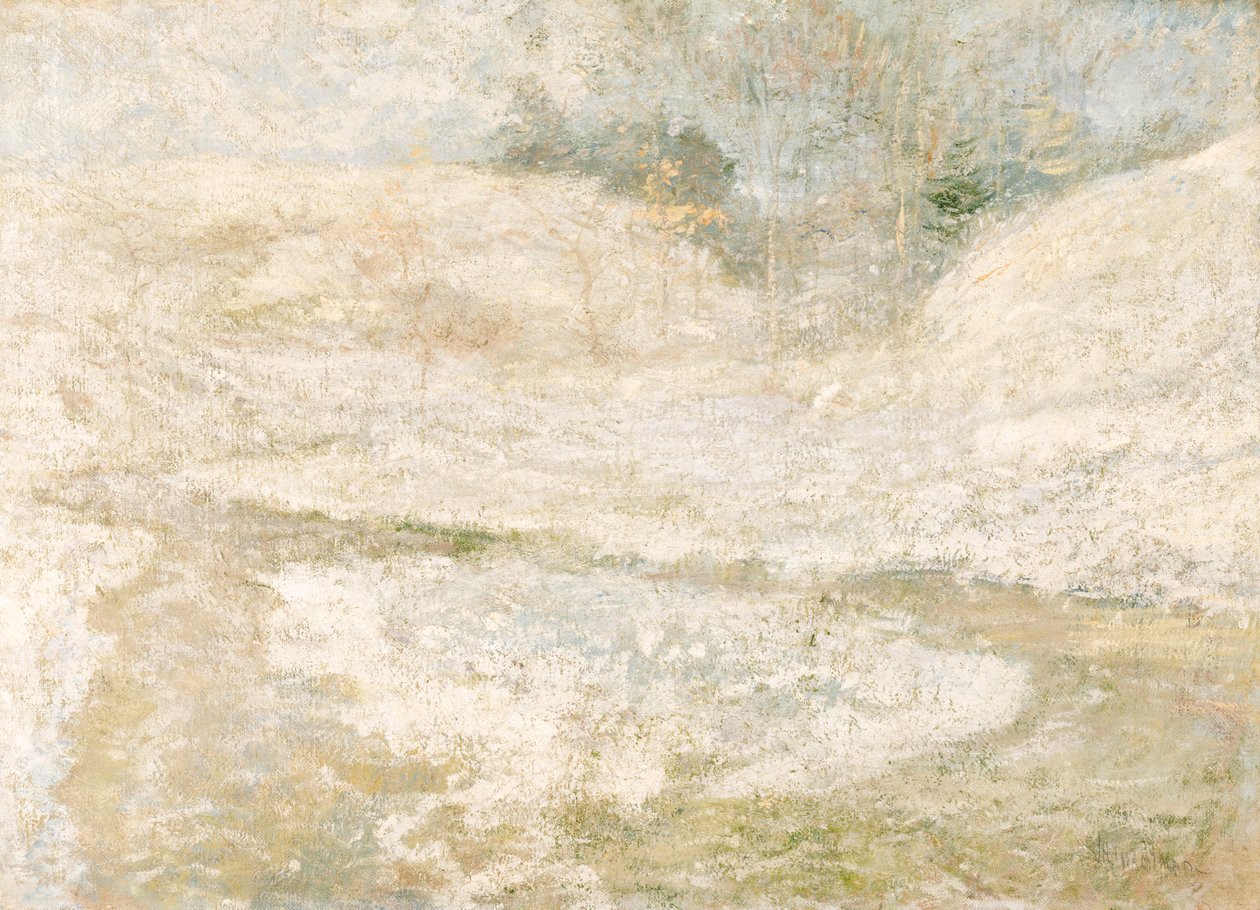 The Brook, Greenwich, Connecticut, ca. 1890-1900. od John Henry Twachtman
