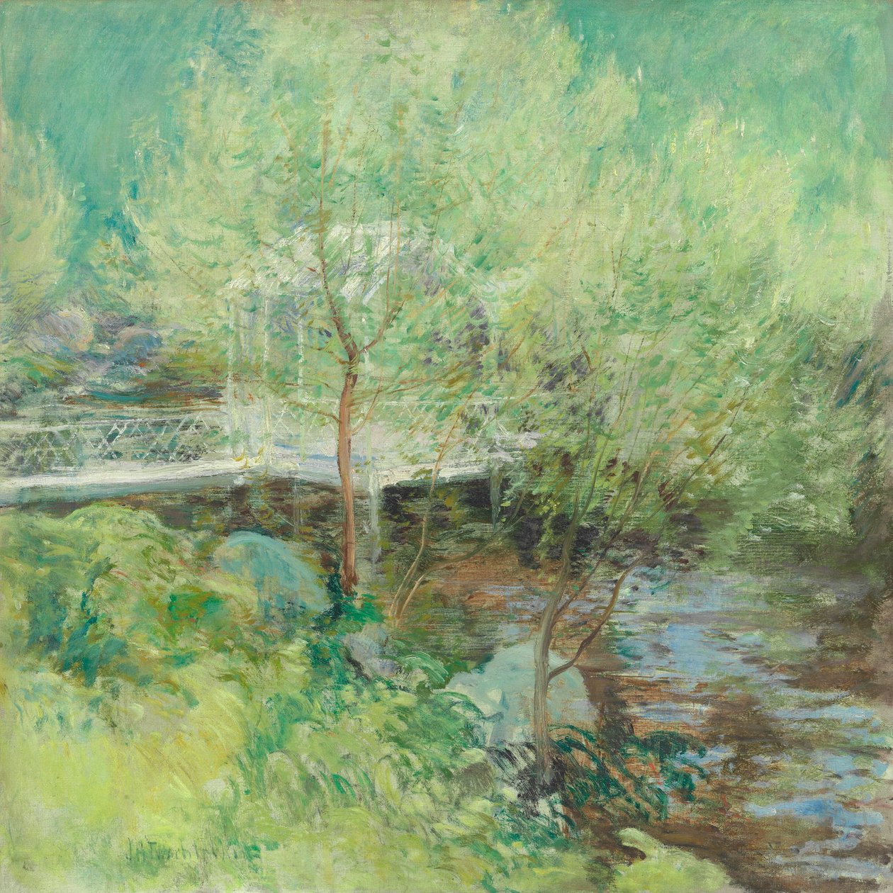 Bílý most od John Henry Twachtman