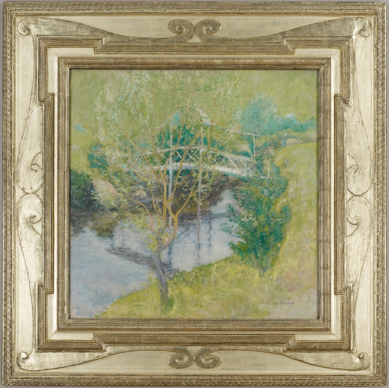 Bílý most od John Henry Twachtman