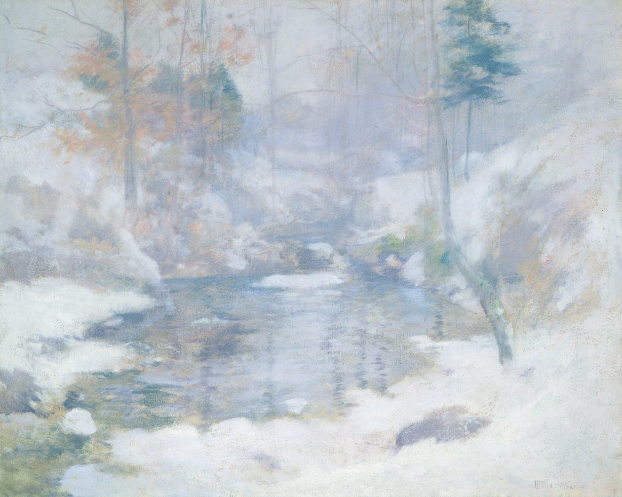 Zimní harmonie, c. 18901900. od John Henry Twachtman