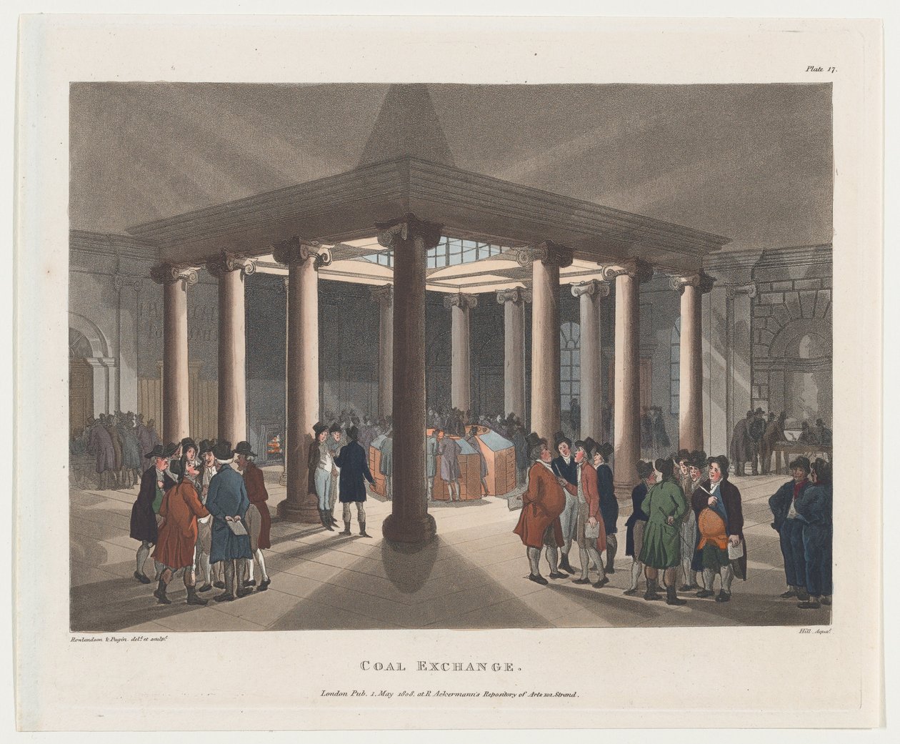 Uhelná burza, 1. května 1808., 1. května 1808. od John Hill