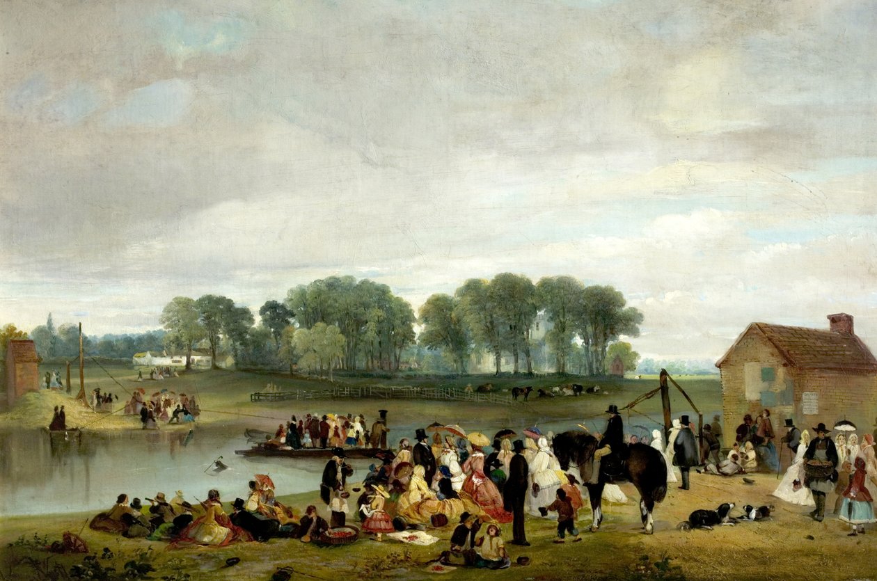 Wilford Ferry, Nottingham (The Cherry-Earrings) od John Holland