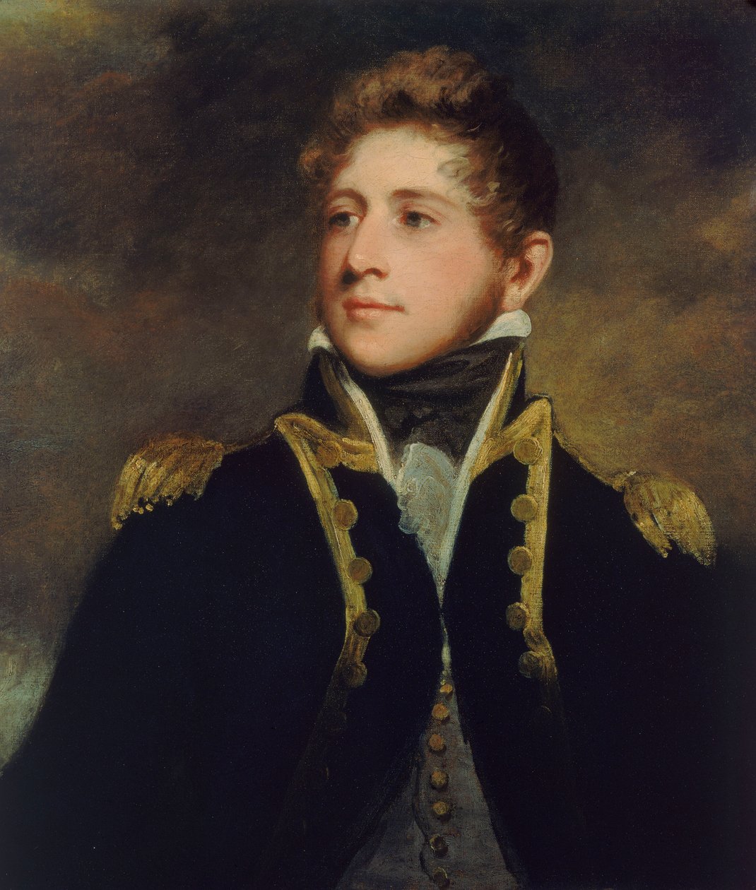 Kapitán Peter Parker (1785-1814), asi 1808-10 (olej na plátně) od John Hoppner
