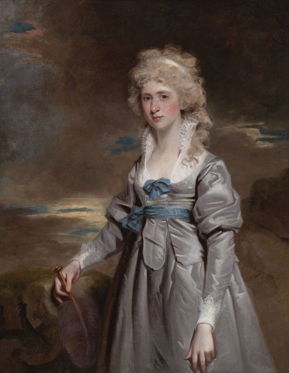 Charlotte Walsinghamová, lady Fitzgeraldová od Johna Hoppnera od John Hoppner