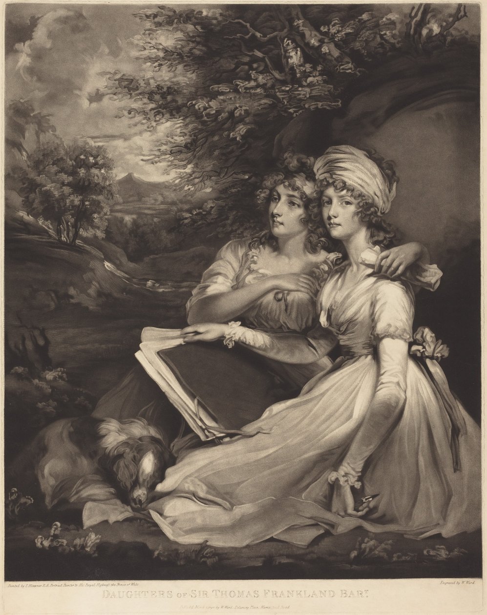 Dcery sira Thomase Franklanda, baroneta (Sestry) od John Hoppner