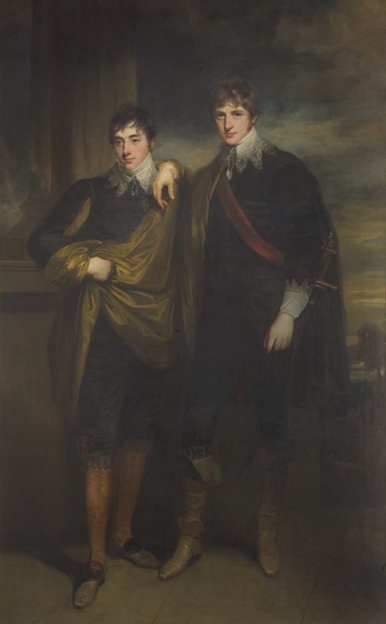 Henry Augustus Berkeley Craven a Keppel Richard Craven (olej na plátně) od John Hoppner