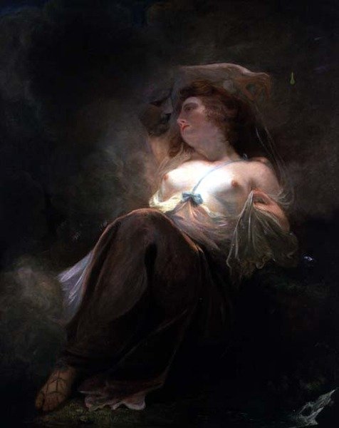 Jupiter a Io od John Hoppner