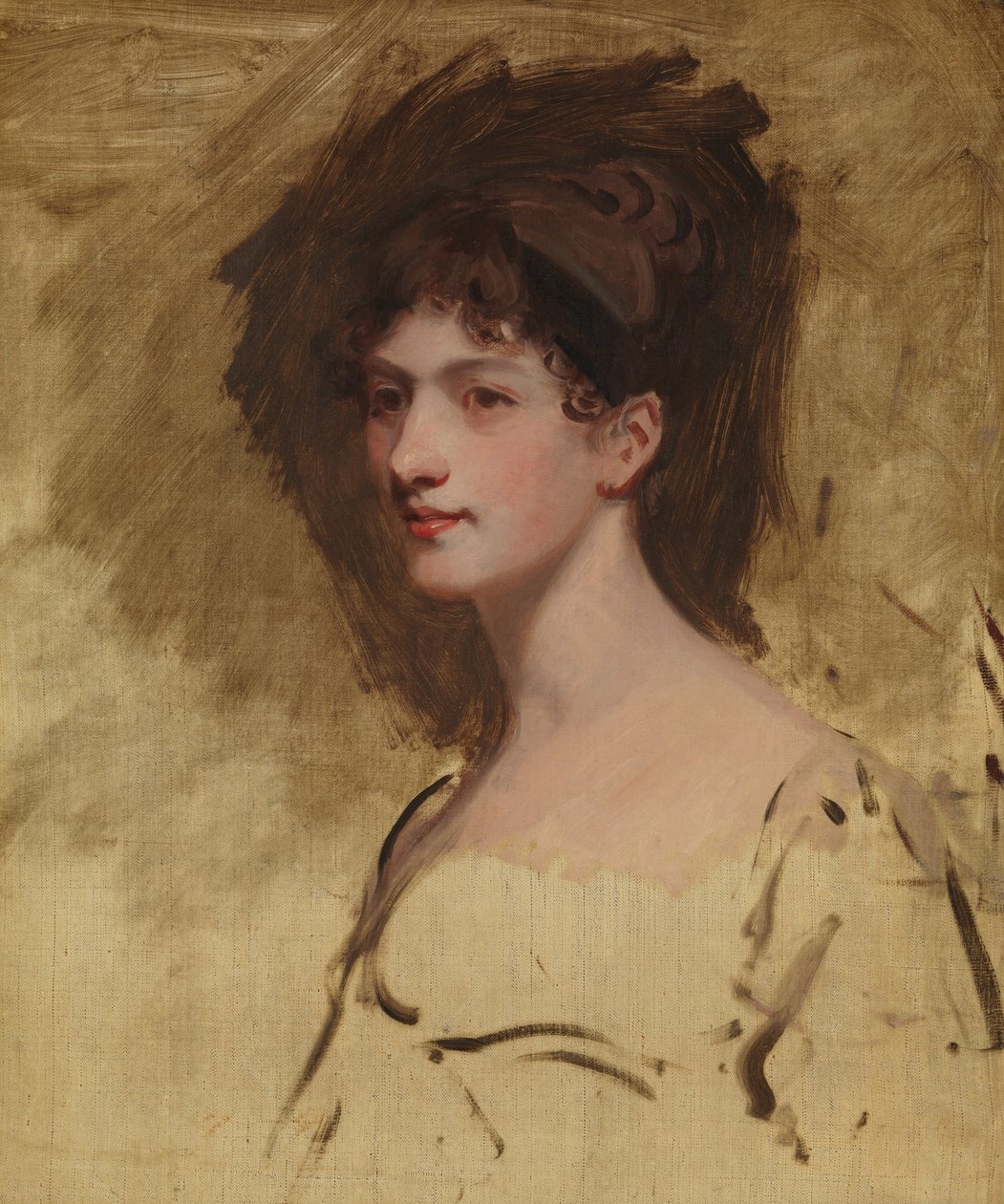 Lady Hester King zemřela 1873, pravděpodobně 1805. od John Hoppner