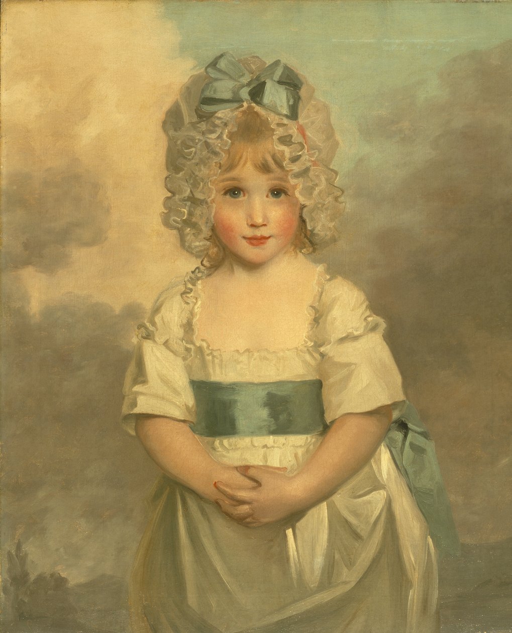Slečna Charlotte Papendicková jako dítě od John Hoppner