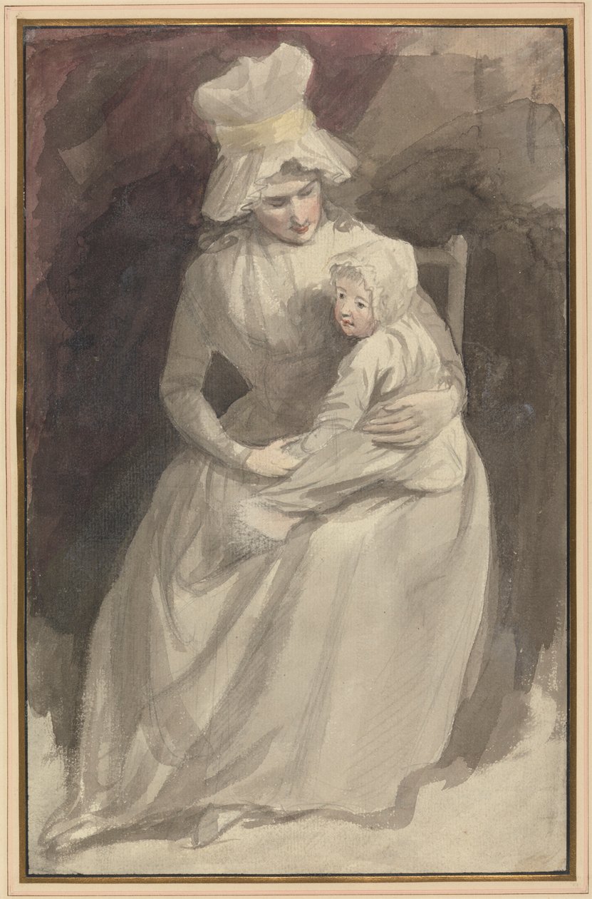 Paní Skinnerová a dítě od John Hoppner
