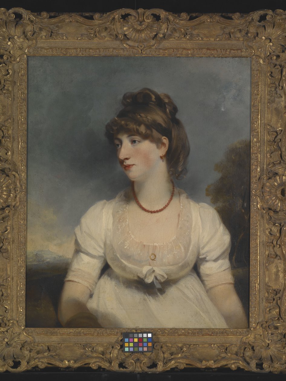 Portrét slečny Fisherové (olej na plátně) od John Hoppner