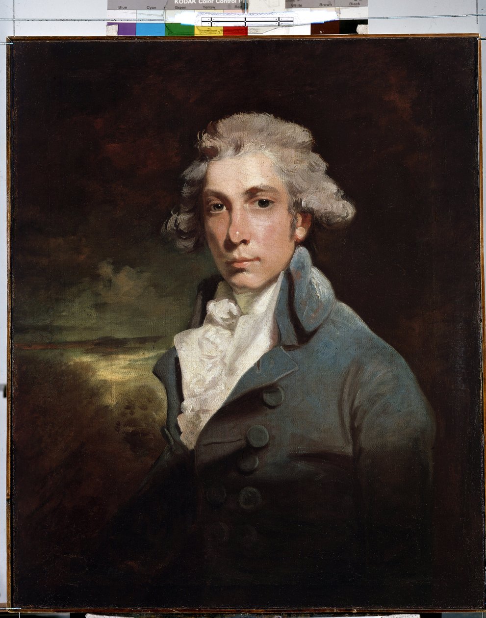 Portrét irského politika a dramatika Richarda Brinsleyho Sheridana (1751-1816)"" (Portrét dramatika a whigského státníka Richarda Brinsleyho Sheridana (1751-1816) Obraz Johna Hoppnera (1758-1810) 18. století Rozměr 73 cm x 30. Muzeum od John Hoppner