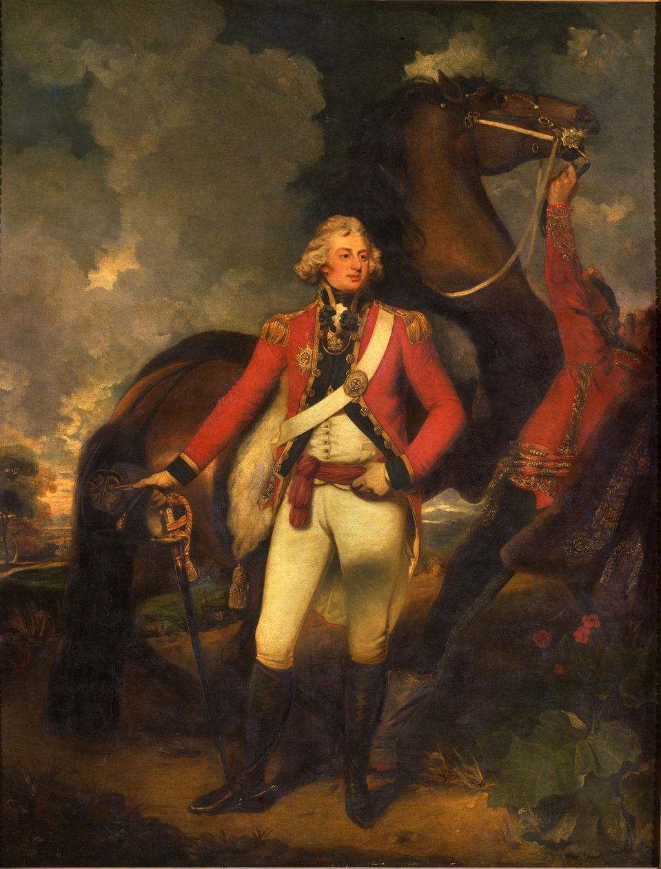 Portrét HRH Frederick Augustus, vévoda z Yorku od John Hoppner