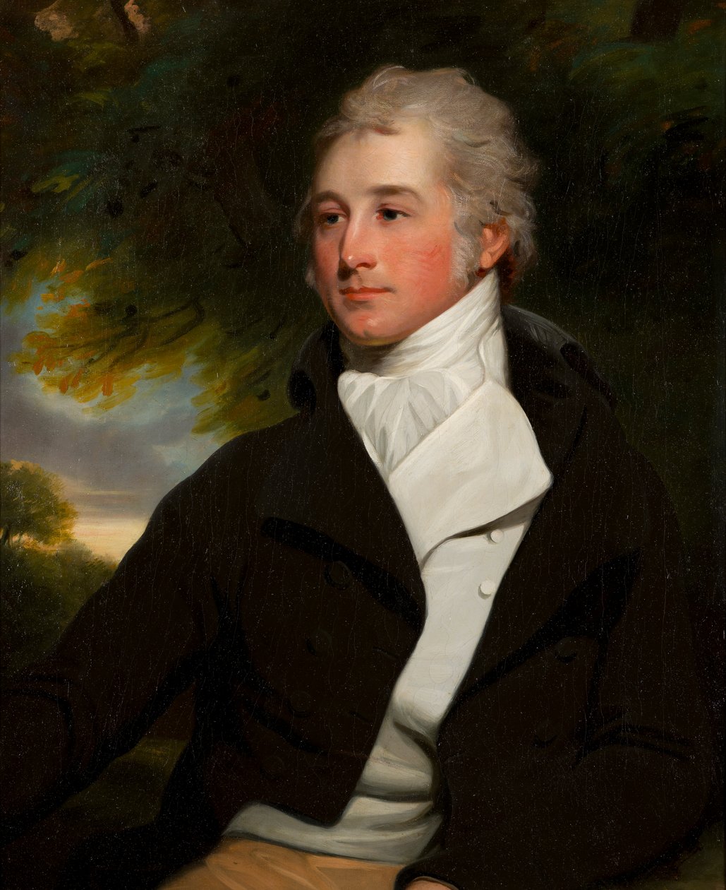 Portrét Hon. John Bridgeman Simpson, kolem 1783-1810 (olej na plátně) od John Hoppner