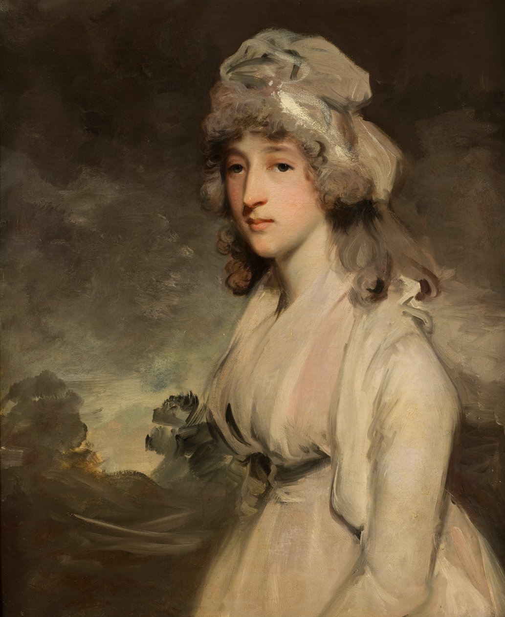 Portrét Hon. lizabeth Diana Bridgeman, paní Gunning (1764-1810), kolem 1784-1810 (olej na plátně) od John Hoppner