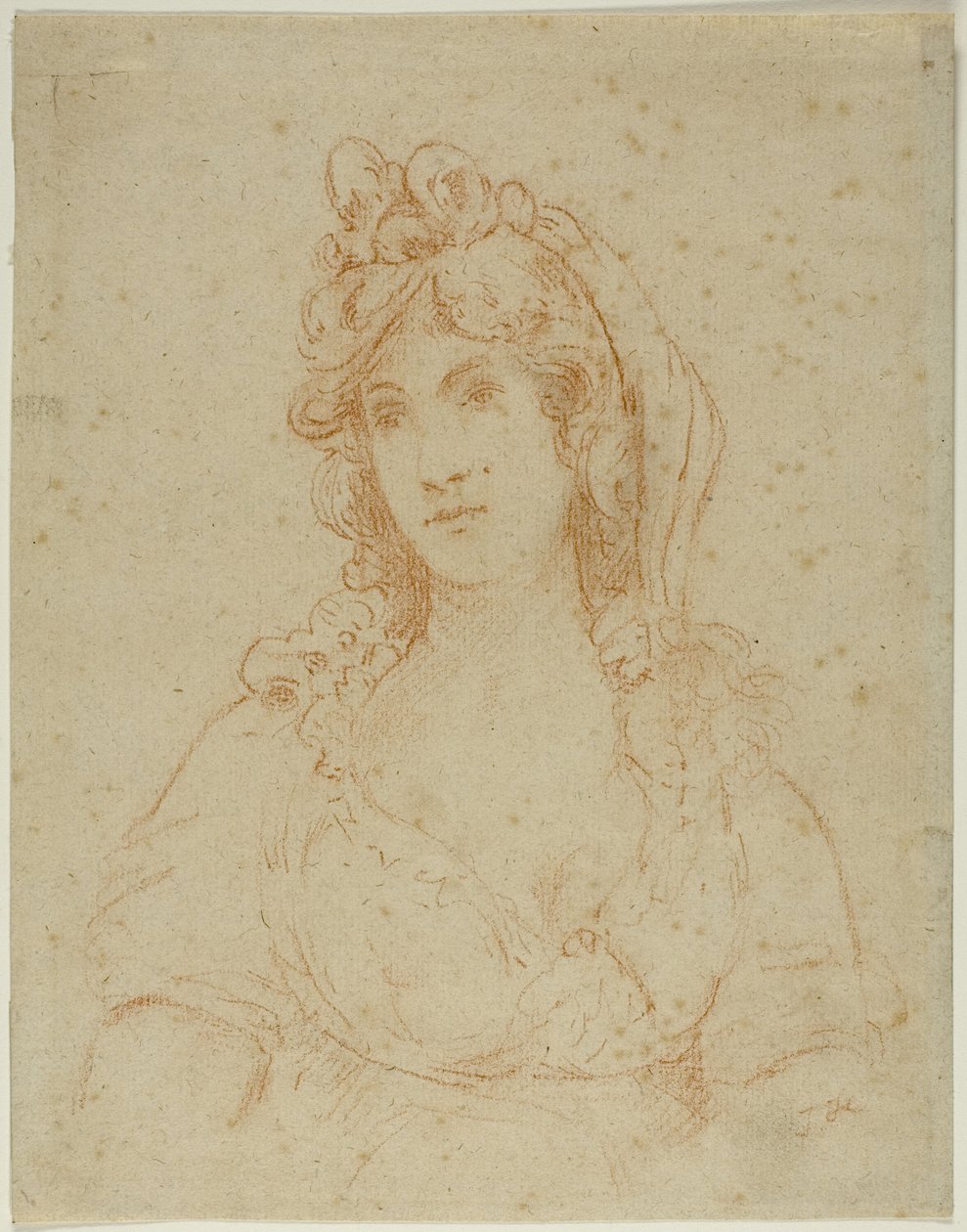 Portrét dámy od John Hoppner