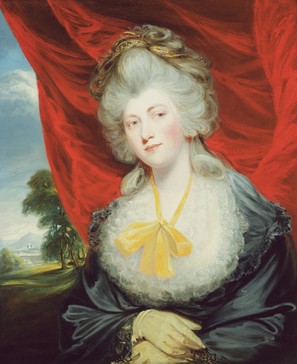 Portrét Hon. Isabella Ingram, později markýza z Hertfordu od John Hoppner