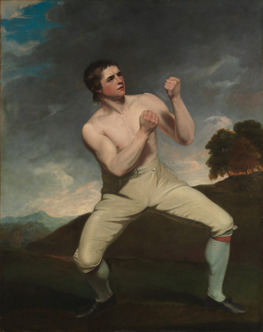 Richard Humphreys the Boxer, kolem roku 1788 (olej na plátně) od John Hoppner