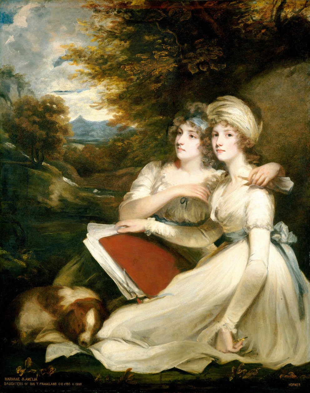 Sestry Franklandovy od John Hoppner