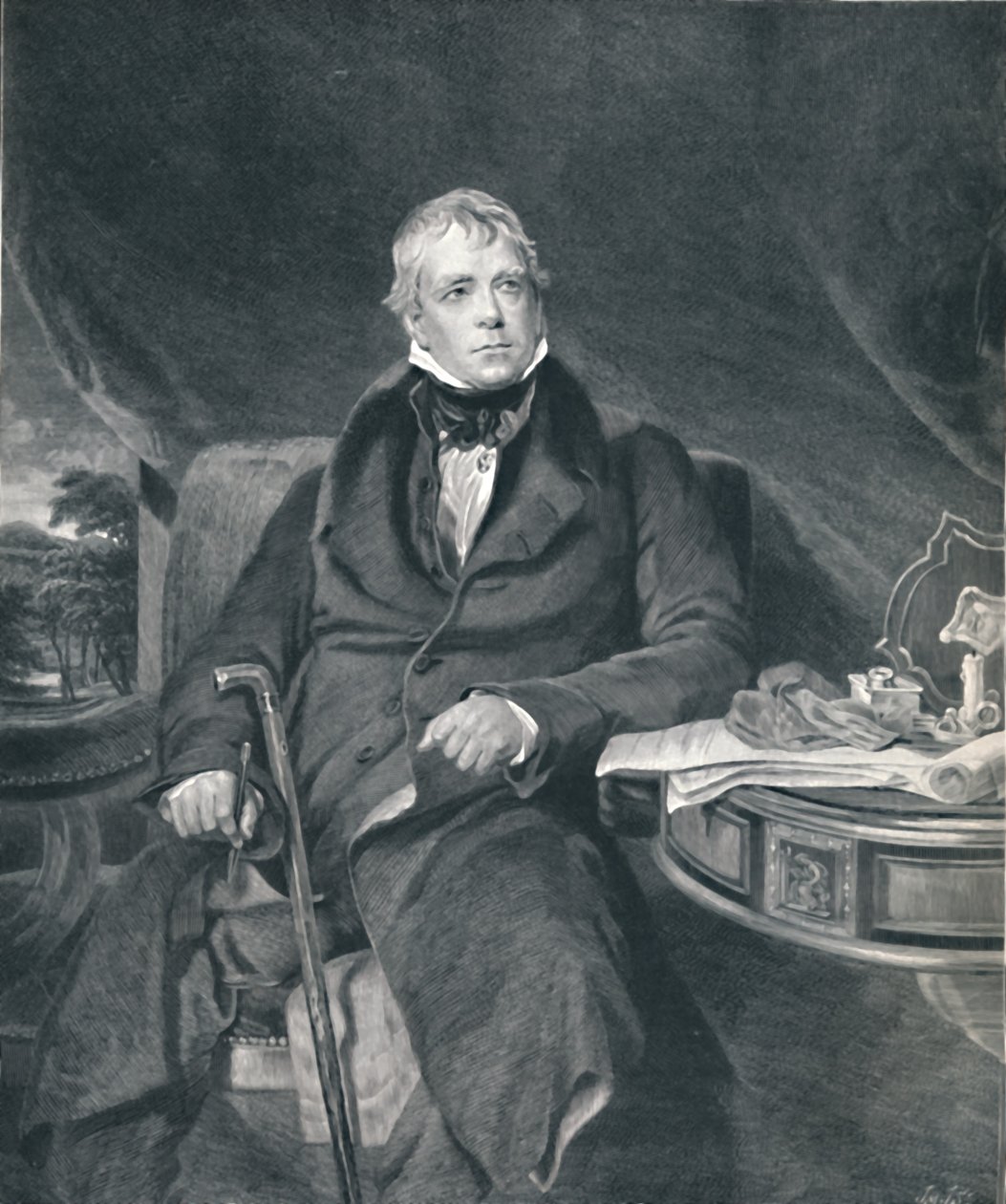 Sir Walter Scott, c1821, 1896 od John Horsburgh