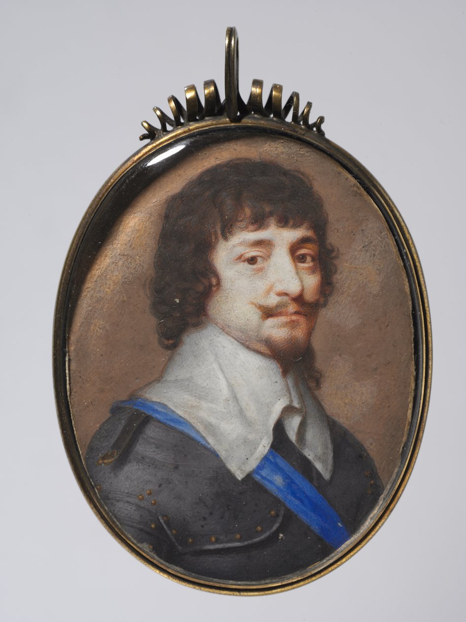 Portrét Fridricha V., kurfiřta Palatina, českého krále, 30. léta 17. století. od John Hoskins