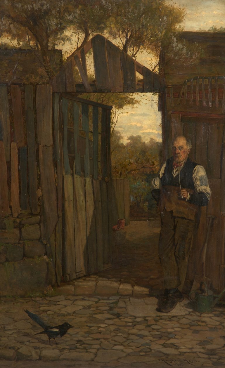 Tkalec a straka od John Houghton Hague