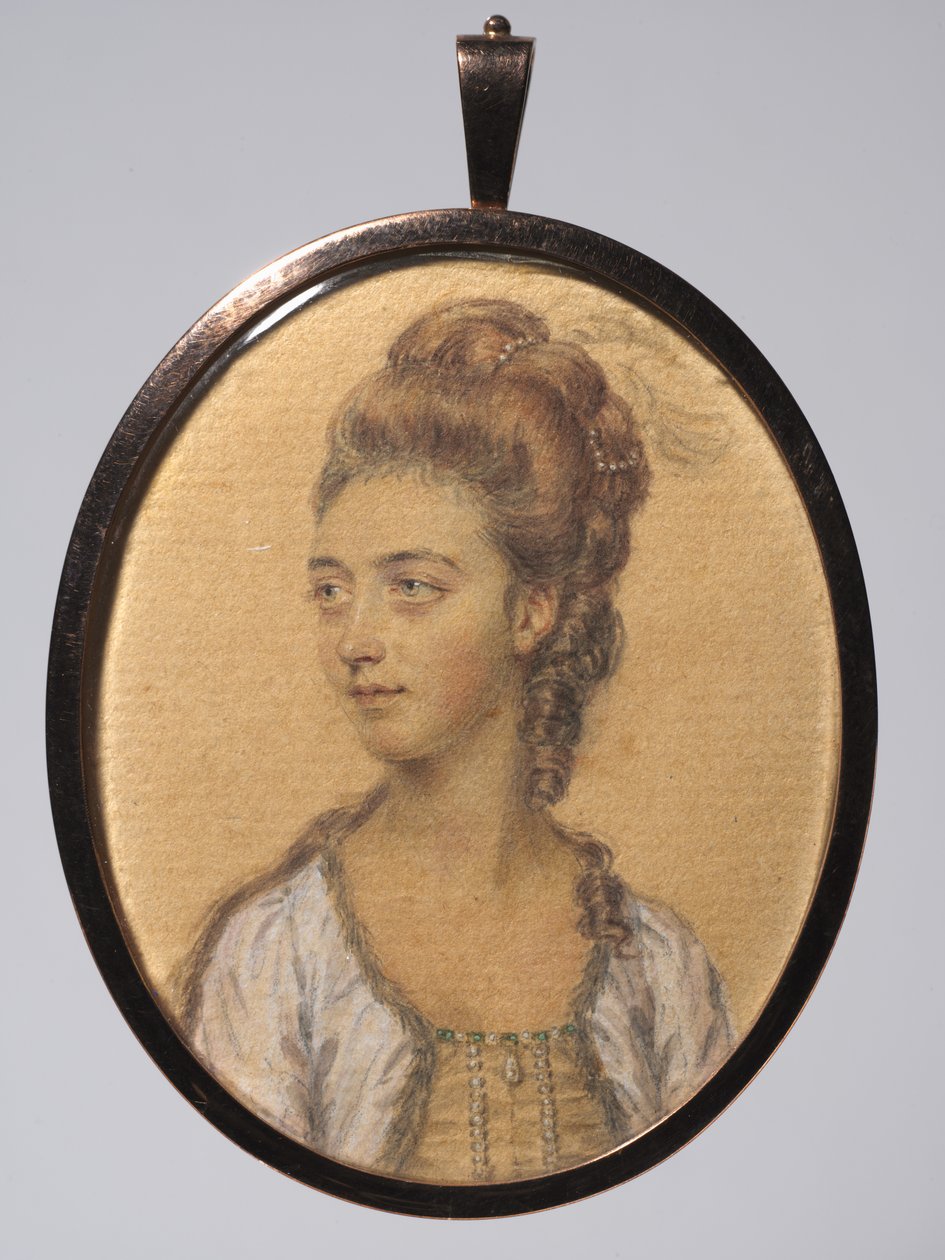 Portrét paní Nathaniel Bailey, rozené Lamack, c. 1776. od John I. smart