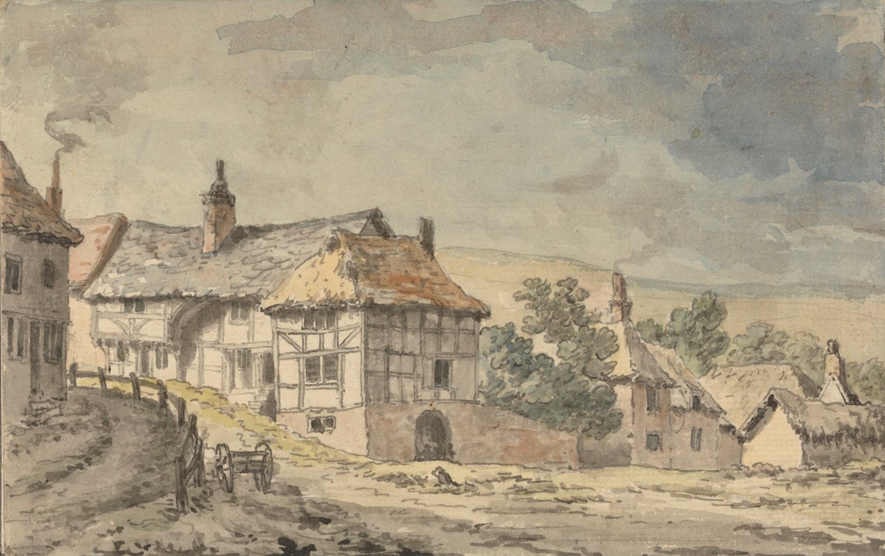 Ve Steyningu - Sussex od John Inigo Richards