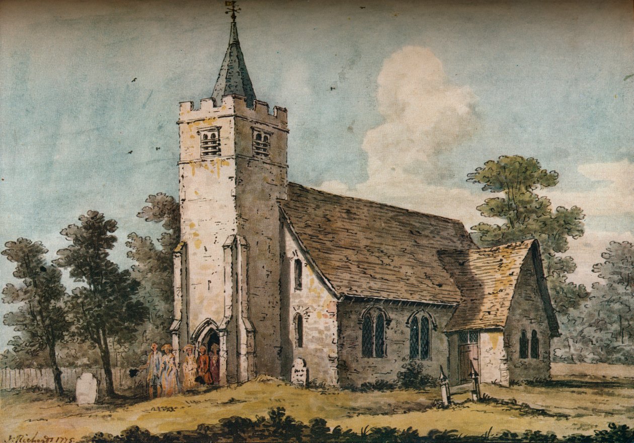 Hayes Church, Kent, 1775 od John Inigo Richards