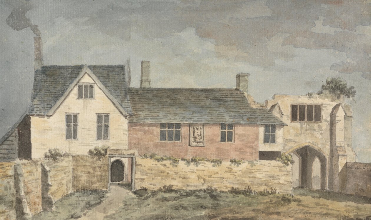 Uvnitř hradní brány, Taunton, Somerset od John Inigo Richards