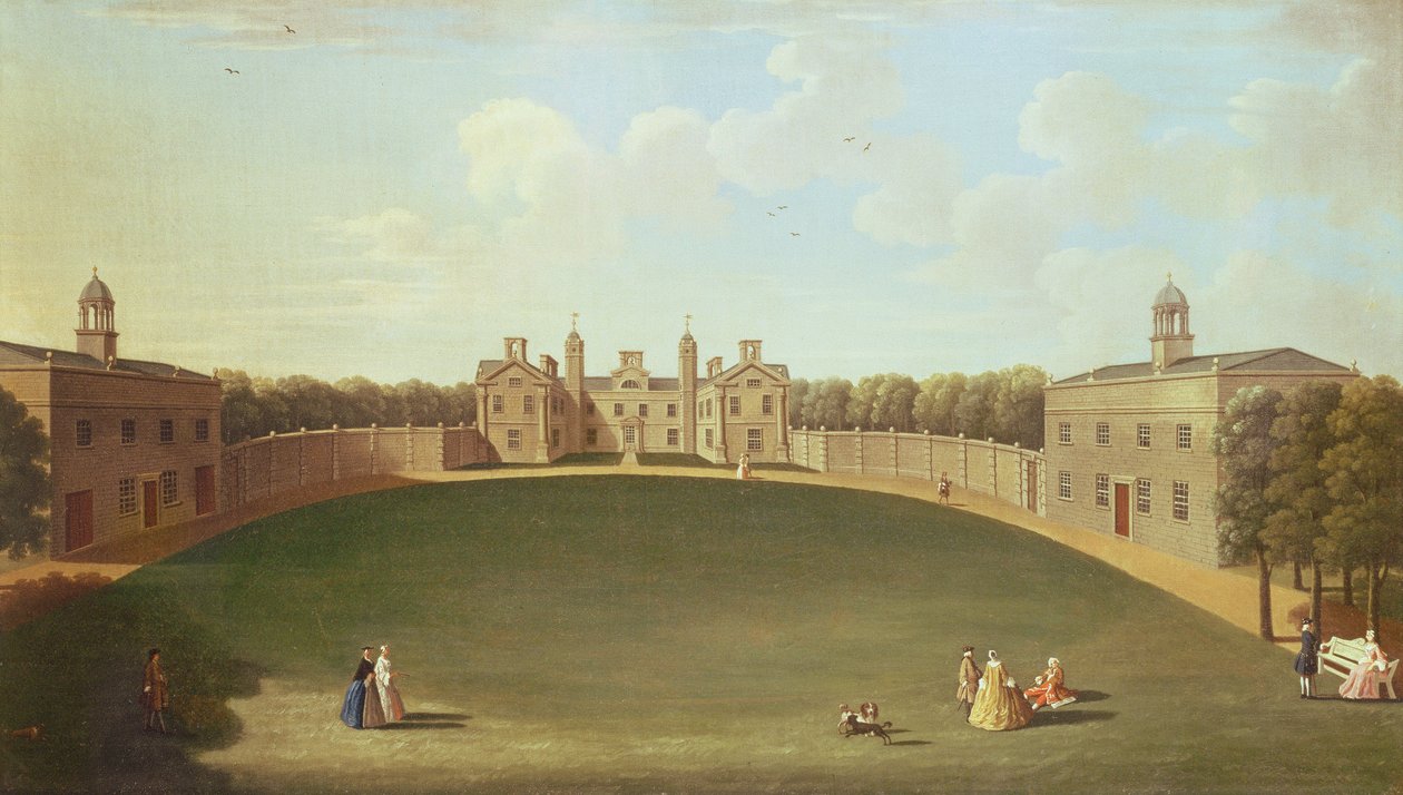 Morville Hall, Shropshire od John Inigo Richards