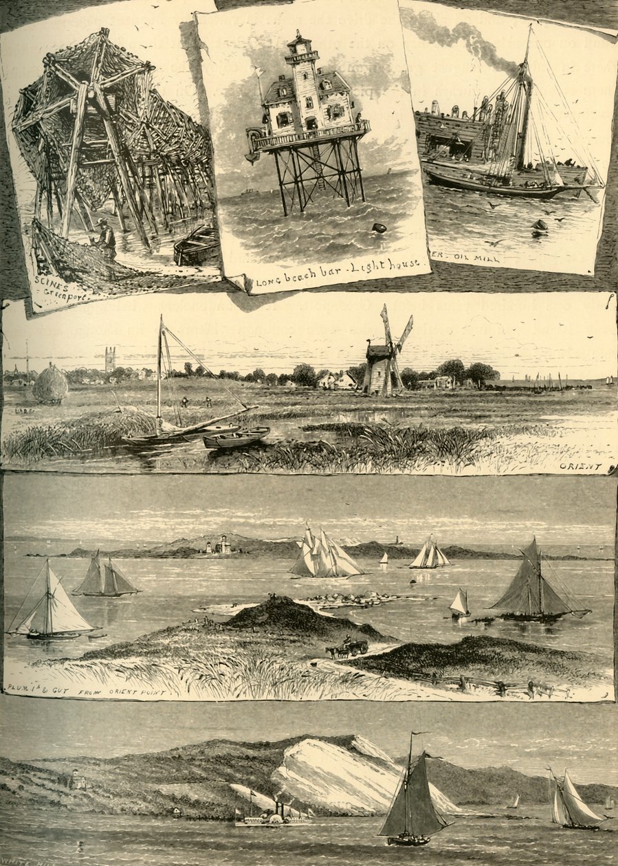 „Východní scény z dlouhého ostrova“, 1872. od John J. Harley