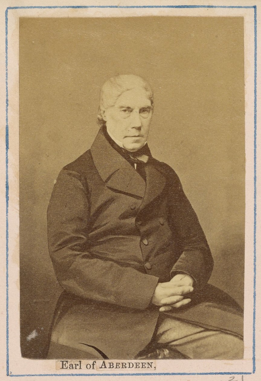 [George Hamilton Gordon, 4. hrabě z Aberdeenu] od John Jabez Edwin Mayall