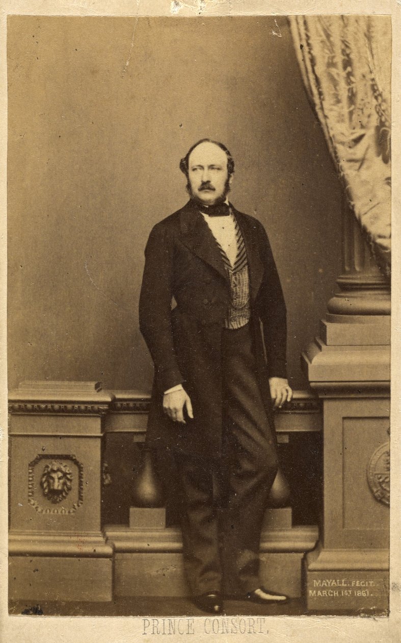Princ Consort. [František Karel August Emanuel Albert, princ sasko-kobursko-gothajský] od John Jabez Edwin Mayall