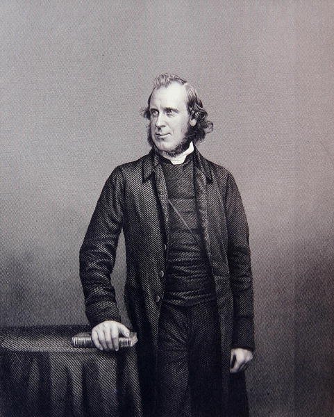 Reverend William Landels z „Portrétní galerie významných osobností“ od John Jabez Edwin Paisley (after) Mayall