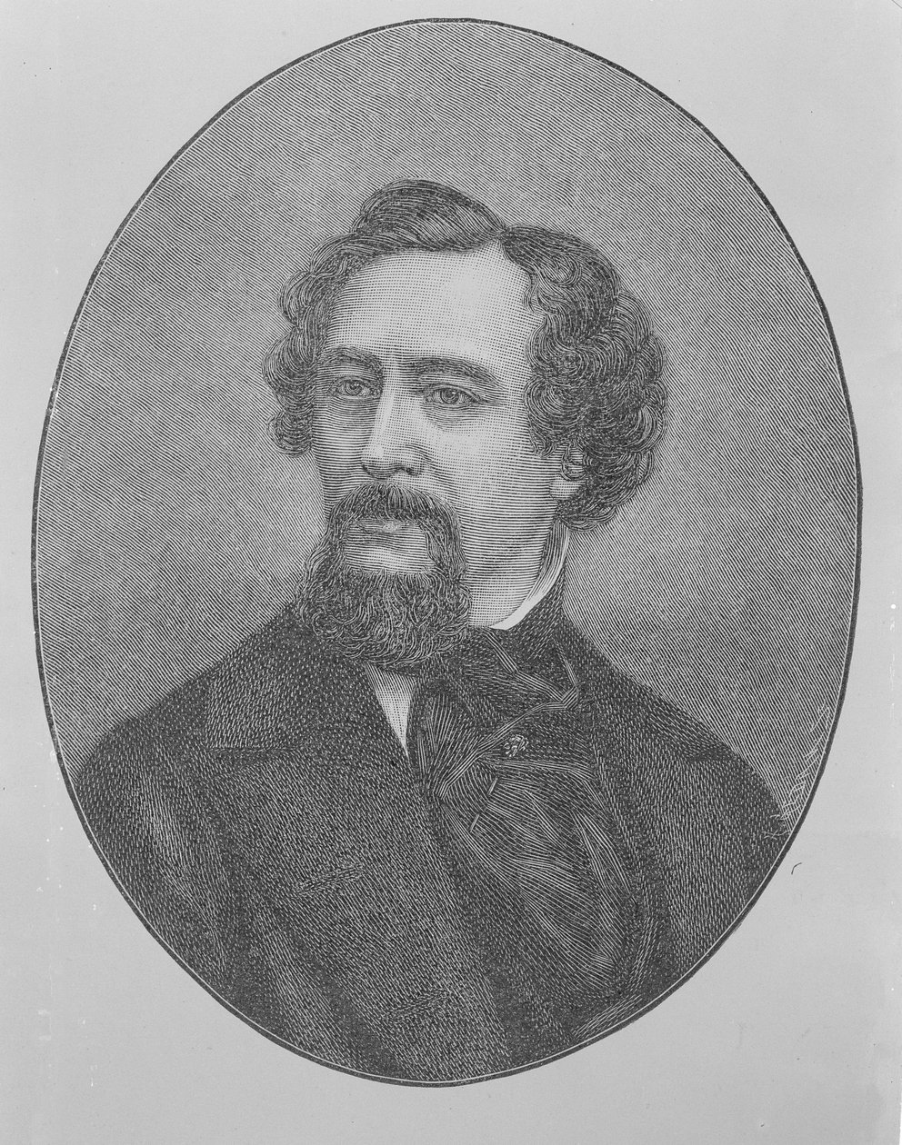 Charles John Huffam Dickens (1812-70) od John Jabez Edwin Paisley Mayall
