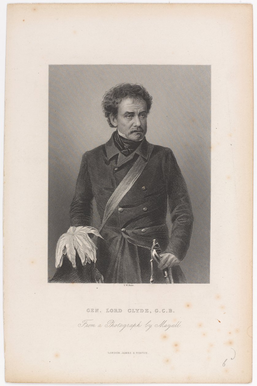 ?Gen. Lord Clyde, G.C.B.?, circa 1856 od John Jabez Edwin Paisley Mayall