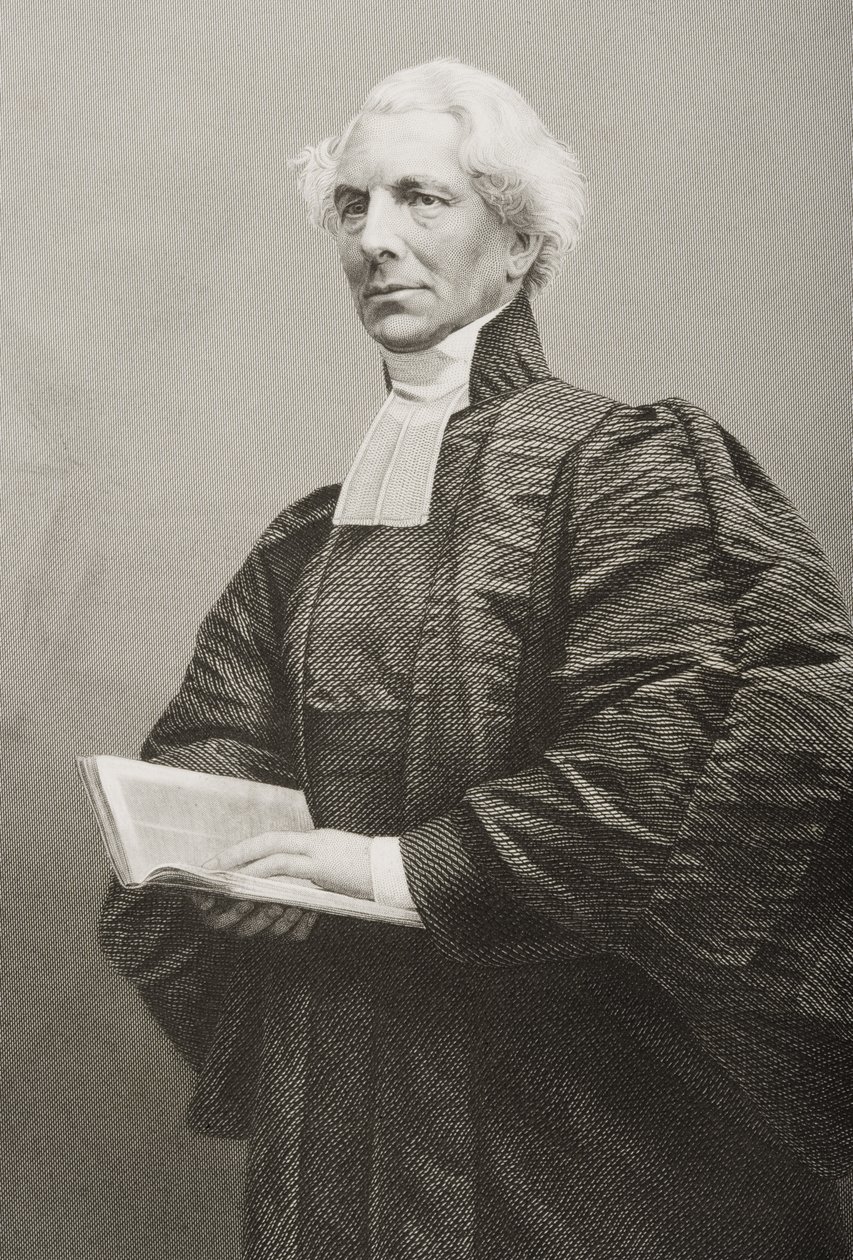 Hugh McNeile (1795-1879) vyryl D.J. Libra z fotografie z 
