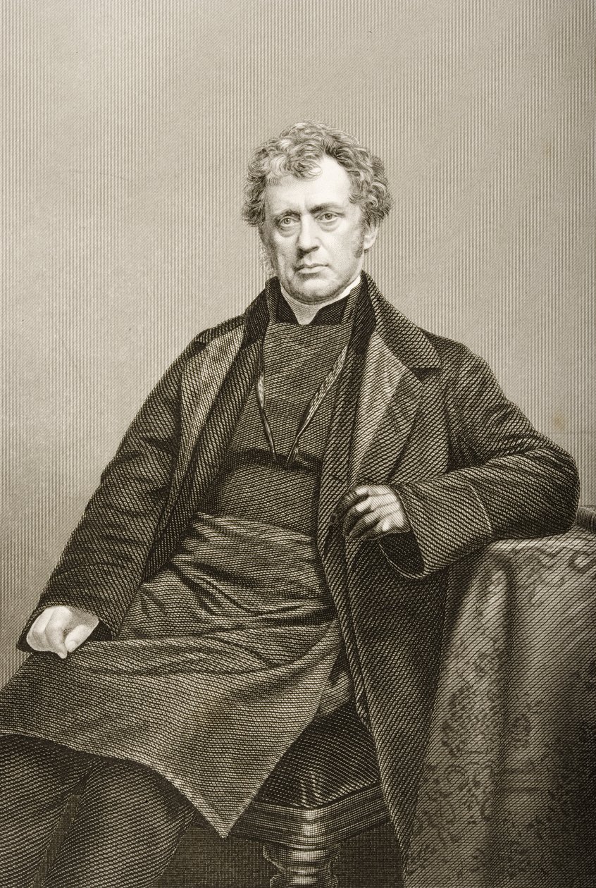James Prince Lee (1804-69), vyrytý D. J. Poundem podle fotografie z knihy "The Drawing-Room of Eminent Personages, Volume 2", vydané v Londýně roku 1860. od John Jabez Edwin Paisley Mayall