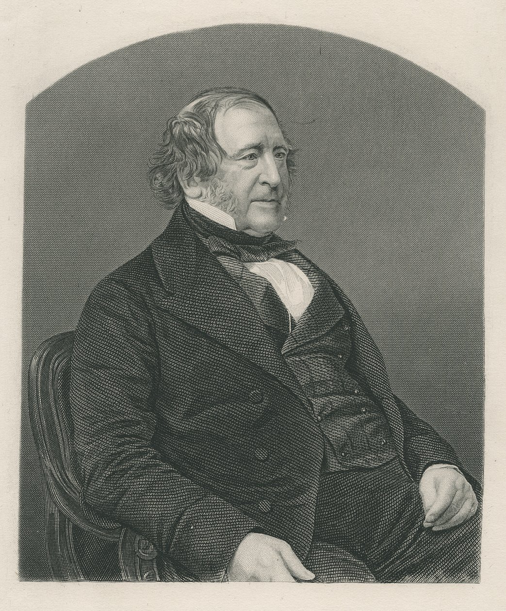 John Campbell, 1. baron Campbell ze St. Andrews, vyryl D.J. Libra z fotografie z 