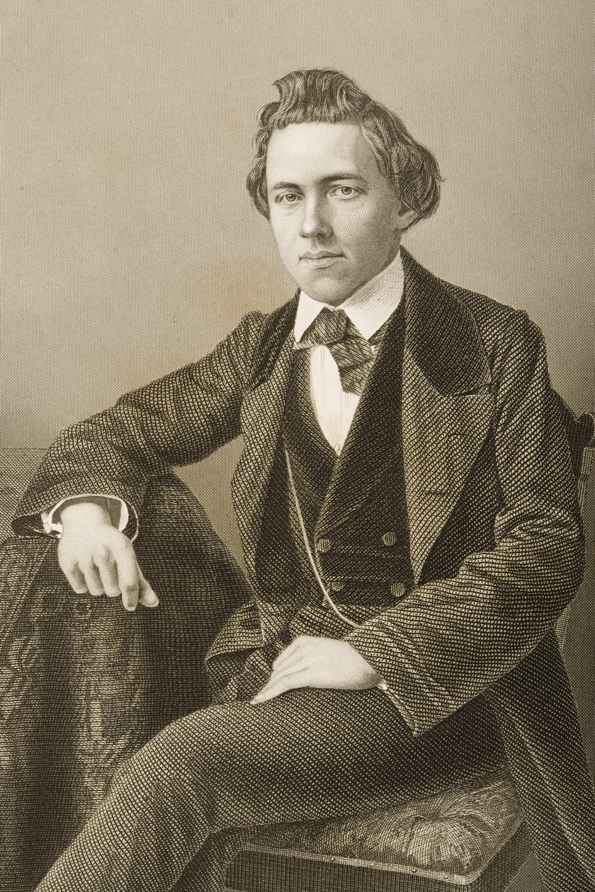 Paul Charles Morphy (1837-84) vyryl D.J. Libra z fotografie z 