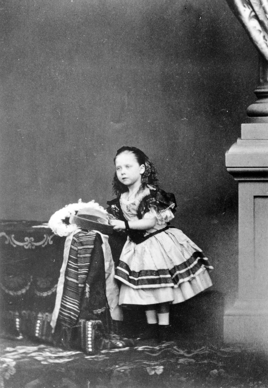 Princezna Beatrice, 1861 od John Jabez Edwin Paisley Mayall
