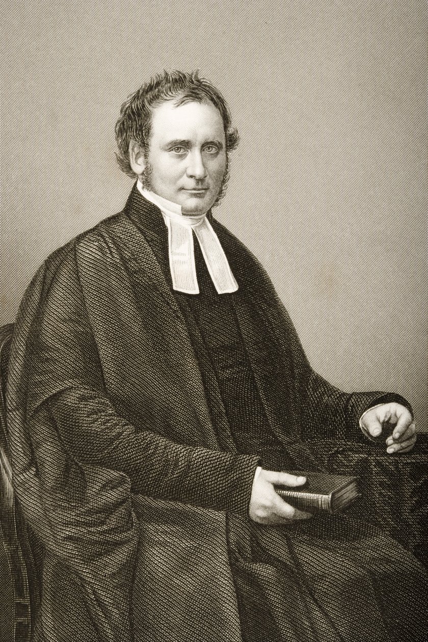 Robert Bickersteth (1816-84) vyryl D.J. Libra z fotografie z 