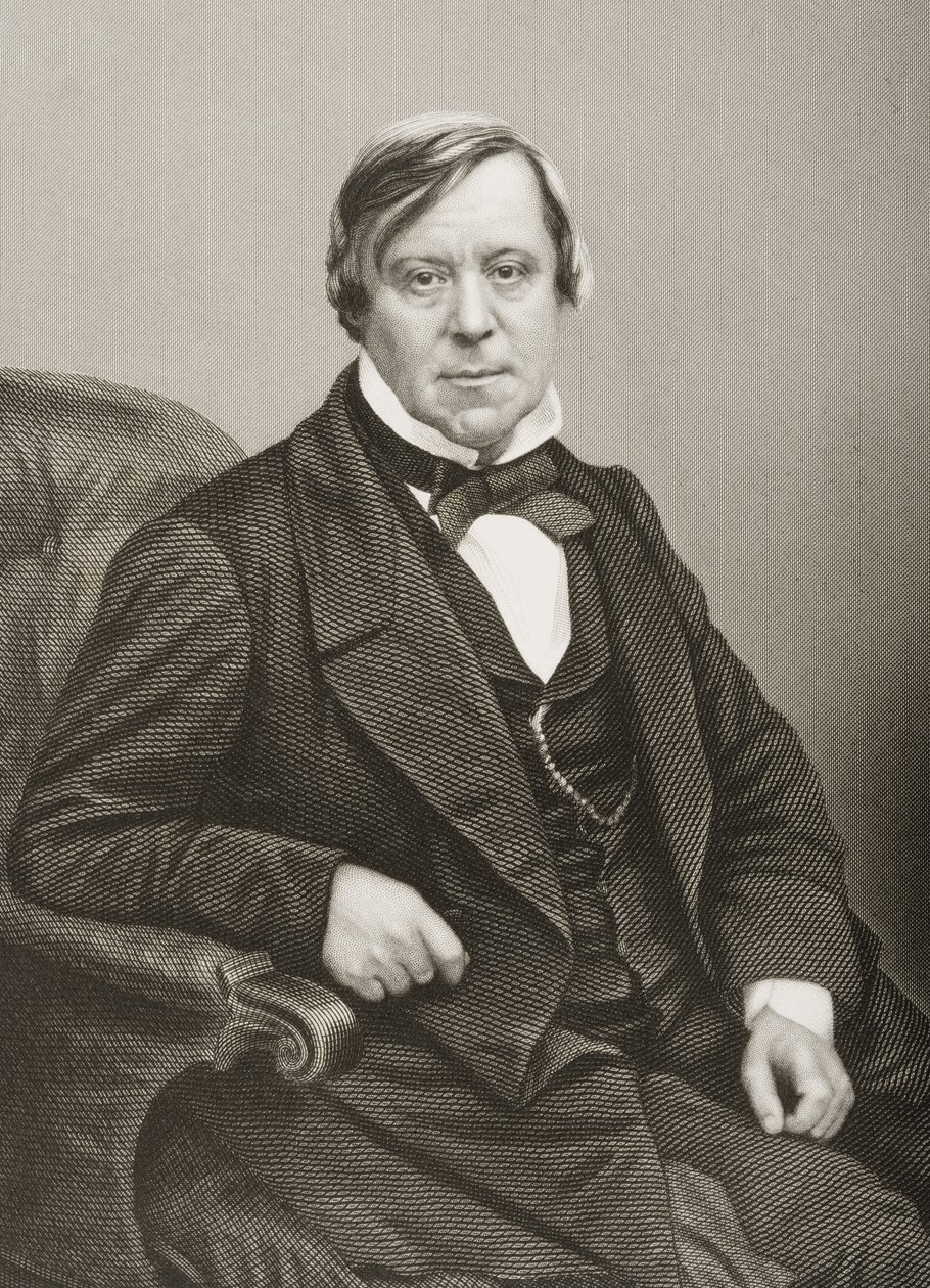 William Scholefield (1809-67) vyryl D.J. Libra z fotografie z 