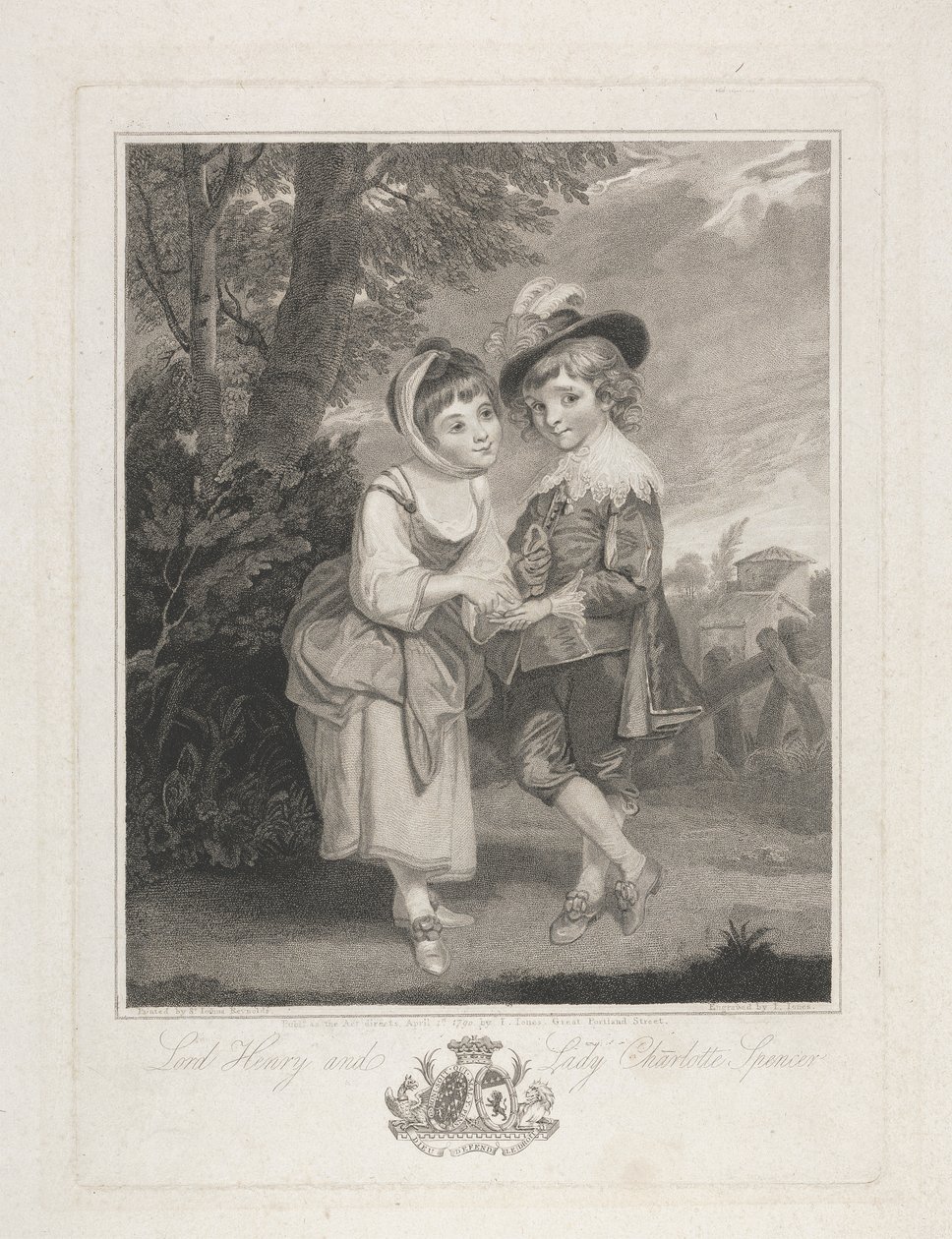 Lord Henry a lady Charlotte Spencer jako 
