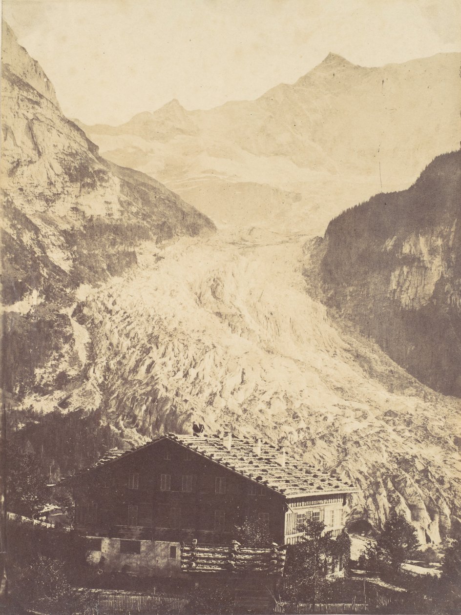 Švýcarský ledovec, 1850. od John Joscelyn Coghill