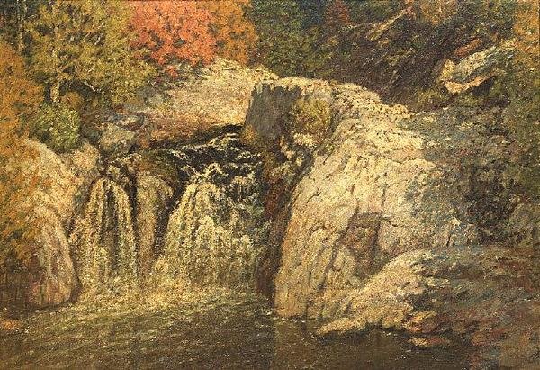 North Newry Falls, Maine od John Joseph Enneking