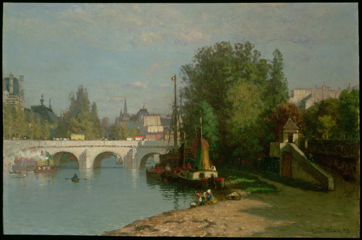Kolotočový most, 1895 od John Joseph Enneking