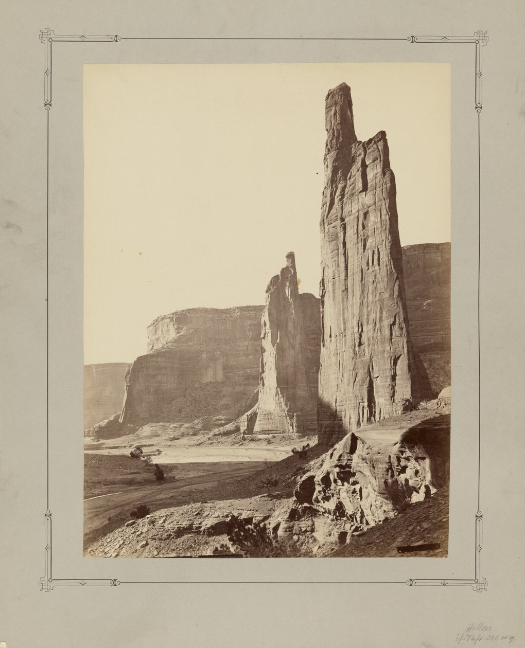Kapitáni kanonu, Canon de Chelley, Arizona od John K. Hillers